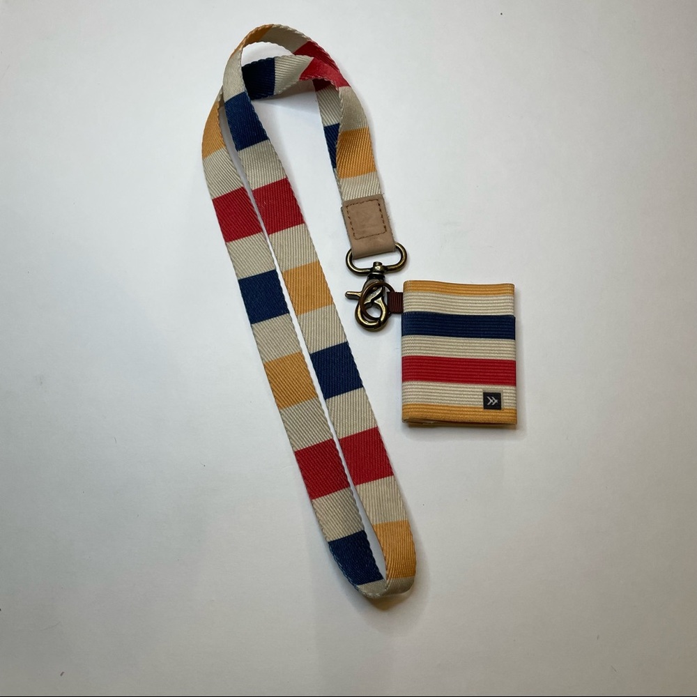 Thread Wallet With Lanyard